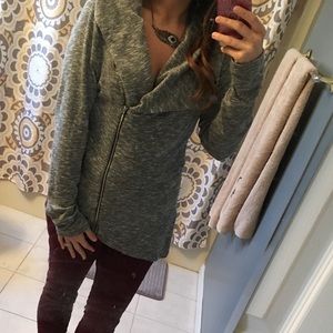 Asymmetrical sweater